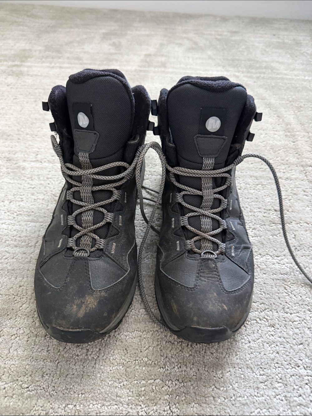 Merrell Men's Black 200g Insulation Waterproof Hiking Boots